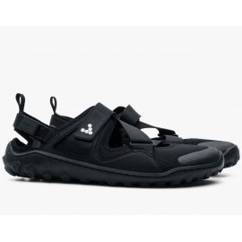 Vivobarefoot Tracker Sandal Mens Obsidian