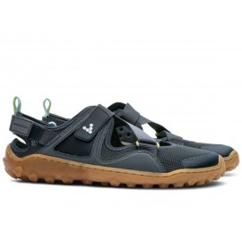 Vivobarefoot Tracker Sandal Mens Charcoal/Gum