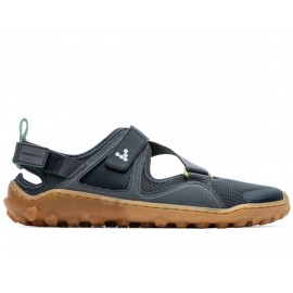 Vivobarefoot Tracker Sandal Mens Charcoal/Gum